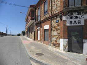 Calle Peñicas, Astorga julio 2020